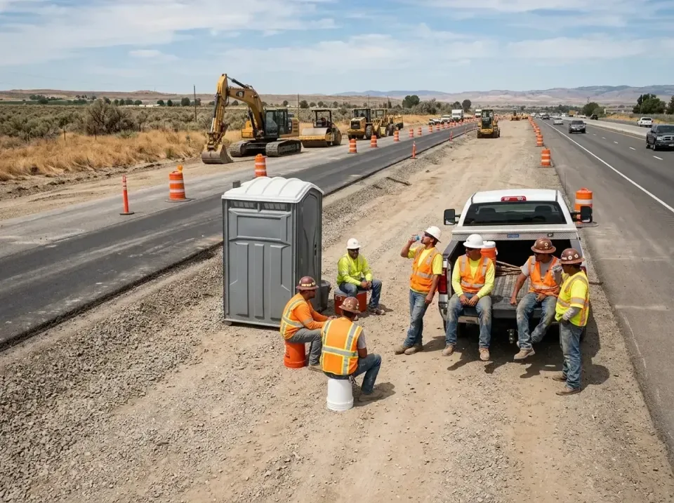 highway-road-construction-crew-007 — frequently asked questions, Porta Potty and Restroom Rentals in Schofield Barracks, HI